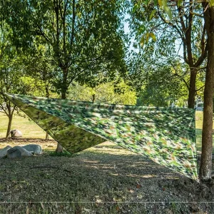 Abri Tarp camouflage pour activités en extérieur