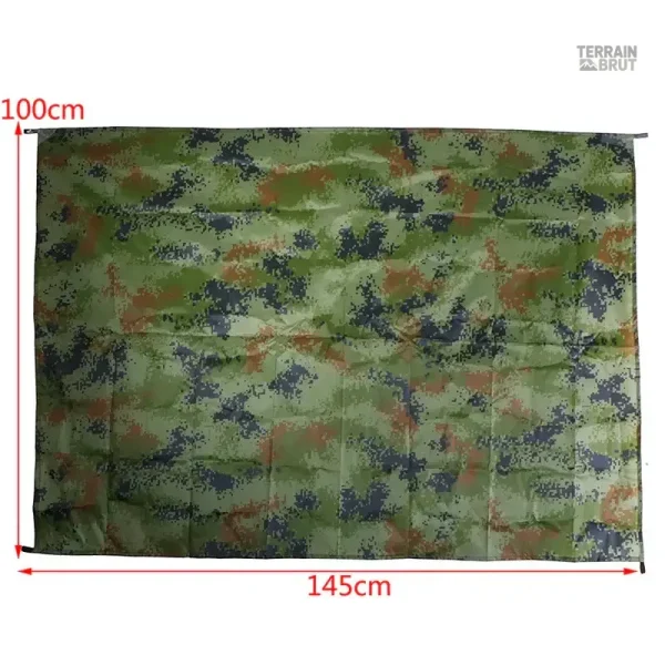 Abri de camping camouflage, idéal pour le plein air