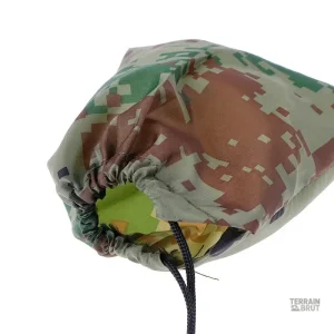 Abri Tarp, design camouflage pour aventure en nature