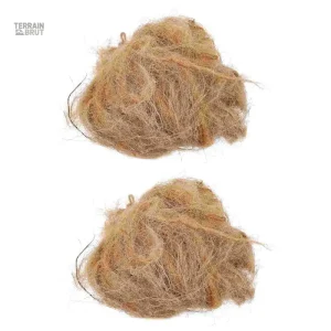 Allume feu en jute naturel pour démarrer facilement un feu