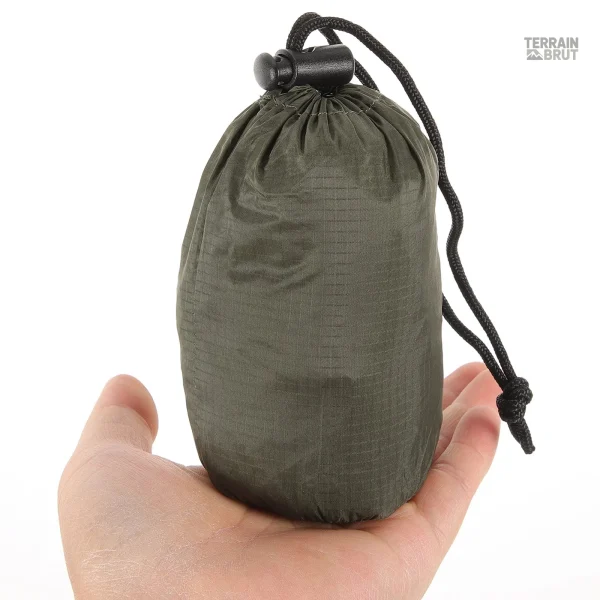 Couverture de survie imperméable et réfléchissante