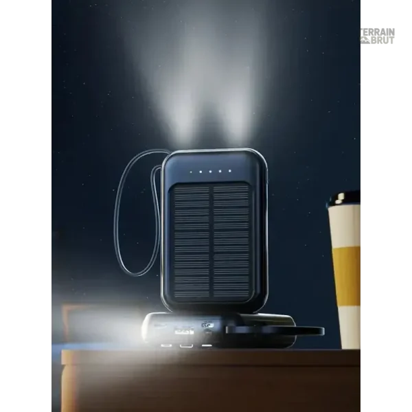 Batterie de survie solaire, idéale pour excursions prolongées