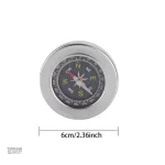 Boussole de survie résistante en acier inoxydable