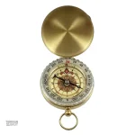 Boussole de survie en laiton, essentielle pour les aventuriers