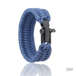Bracelet de survie compact en paracorde pour les aventuriers