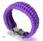 Bracelet ajustable en paracorde pour les passionnés de nature