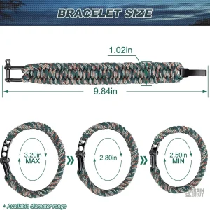 Bracelet en paracorde pour aventures en extérieur