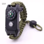 Accessoire de survie durable en paracorde flexible