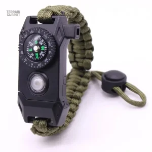 Accessoire de survie durable en paracorde flexible