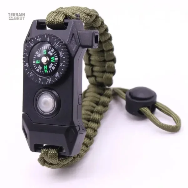 Accessoire de survie durable en paracorde flexible