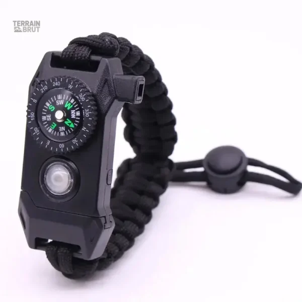 Bracelet utilitaire pour situations d'urgence et outdoor