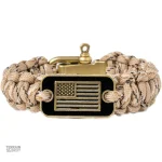 Bracelet de survie en paracorde, essentiel en extérieur