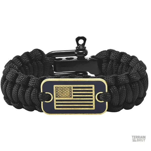 Bracelet ajustable pour situations d’urgence en paracorde