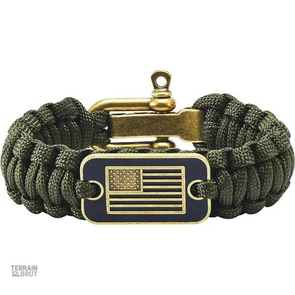 Accessoire de survie compact et élégant en paracorde