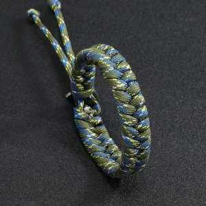 Bracelet tressé robuste pour situations d'urgence