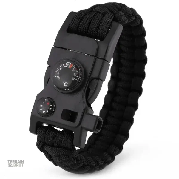 Bracelet de survie militaire durable et pratique