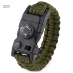 Accessoire de survie en extérieur, bracelet multifonctionnel