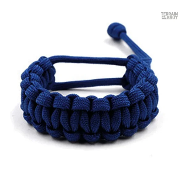 Bracelet tressé multifonctionnel pour aventures en plein air