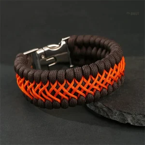 Accessoire de survie, bracelet en paracorde 7 brins
