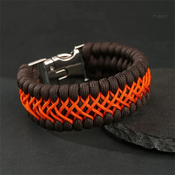 Accessoire de survie, bracelet en paracorde 7 brins