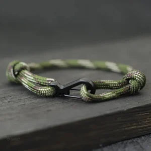 Bracelet paracorde ajustable de survie