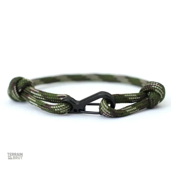 Bracelet en paracorde, conçu pour l'aventure