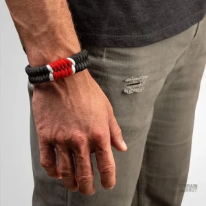 Bracelet de survie en nylon résistant