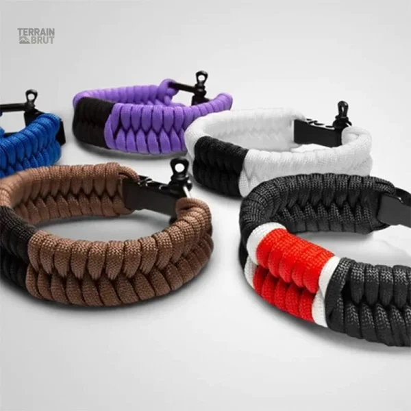 Accessoire de survie en paracorde ajustable