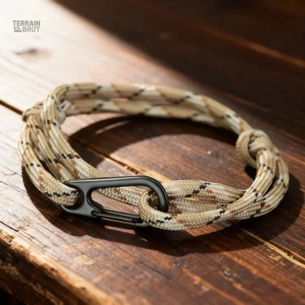 Bracelet de survie en paracorde robuste