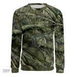 Vêtement outdoor avec motif de feuillage réaliste