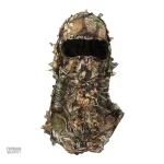 Masque intégral assorti au chapeau, style camouflage