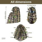 Chapeau tactique avec protection du visage en camouflage