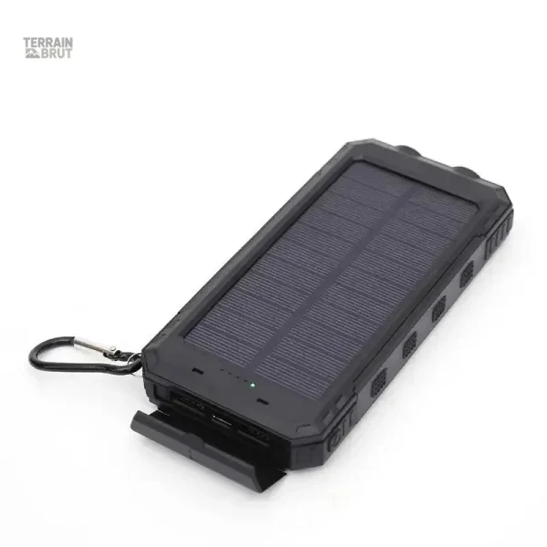 Chargeur solaire pratique pour alimentation de survie portable