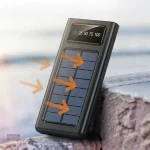 Chargeur Solaire avec Câble Intégré pour Survie
