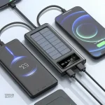 Chargeur Portable Solaire, Idéal en Campagne