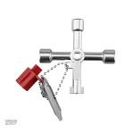 Clé multifonctionnelle pour gestion d'ascenseurs et vannes