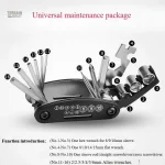 Outil pliant 16 en 1 pour le soin de votre vélo