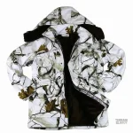 Vêtement d'hiver épais avec motif camouflage, style pratique