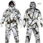 Tenue camouflage d'hiver, confort et isolation garantis