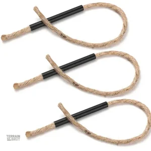 Corde en cire d'abeille, utile pour le camping