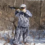 Costume Camouflage Ghillie Hiver pour Chasse