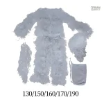 Costume camouflage neige deux pièces pour la chasse