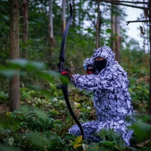 Costume de camouflage hiver feuillage