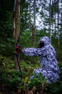 Vêtement camouflage pour la saison froide