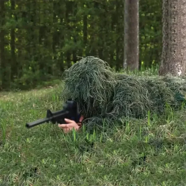 Tenue Ghillie pour l'observation d'oiseaux
