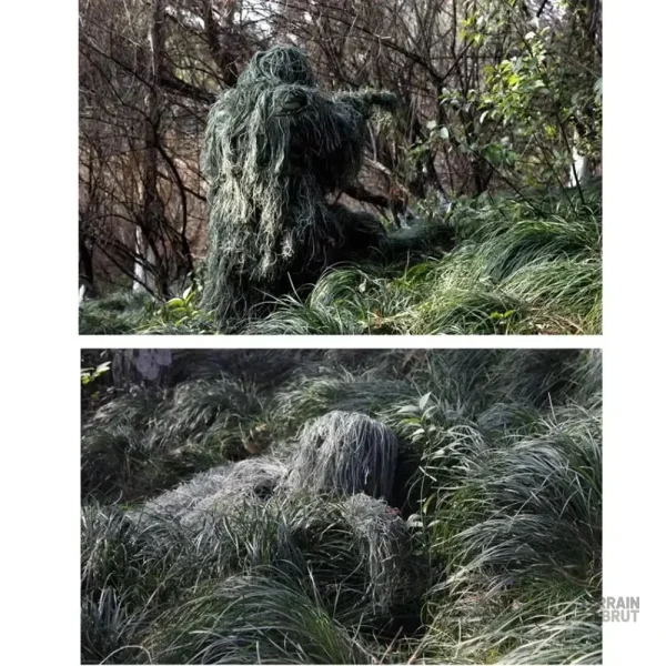 Ghillie pour camouflage lors de l'observation animale