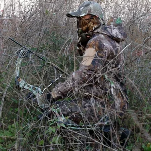 Costume de chasse camouflage à deux pièces