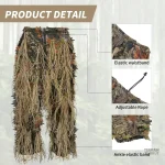 Tenue de chasse avec design camouflé pour discrétion optimale