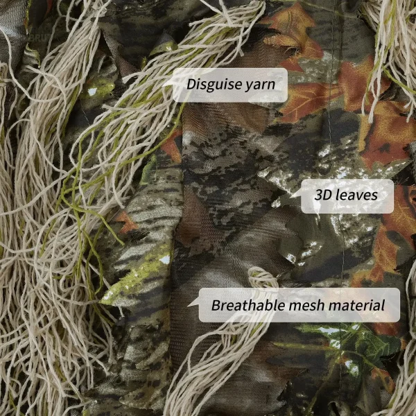 Vêtements camouflés adaptés aux activités de survie en extérieur