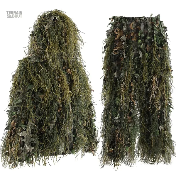 Costume de chasse feuillu pour une protection efficace en milieu sauvage